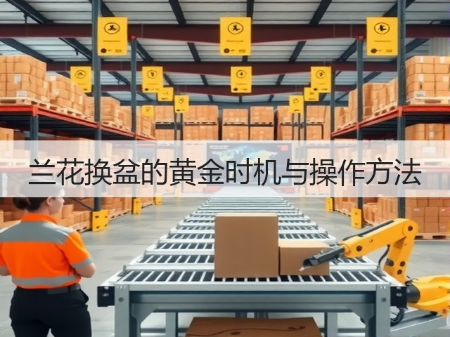 兰花换盆的黄金时机与操作方法