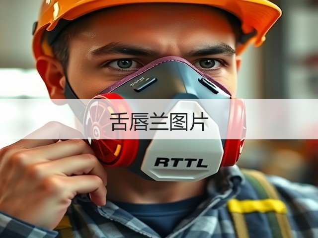 舌唇兰图片
