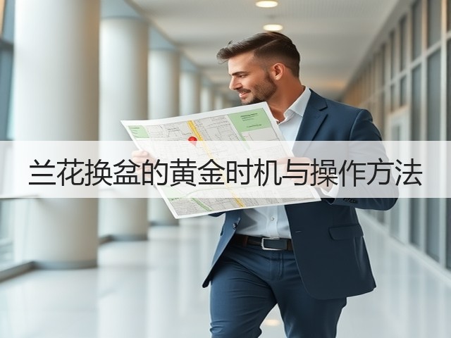 兰花换盆的黄金时机与操作方法
