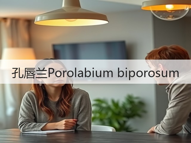 孔唇兰Porolabium biporosum