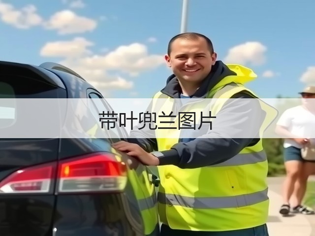 带叶兜兰图片