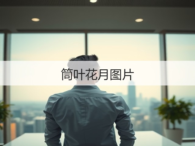 筒叶花月图片 筒叶花月图片