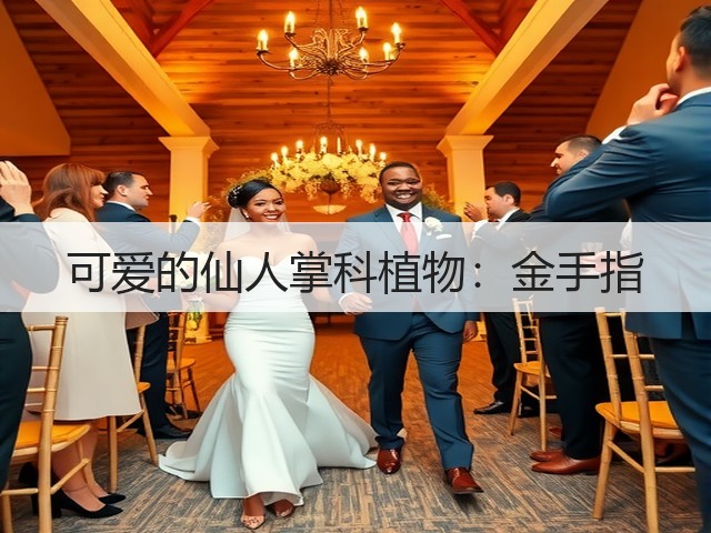 可爱的仙人掌科植物:金手指 可爱的仙人掌科植物:金手指