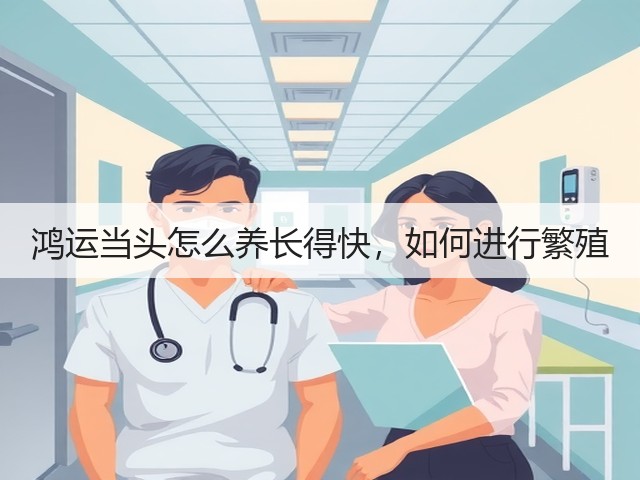 鸿运当头怎么养长得快，如何进行繁殖