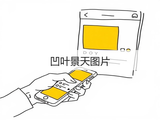 凹叶景天图片