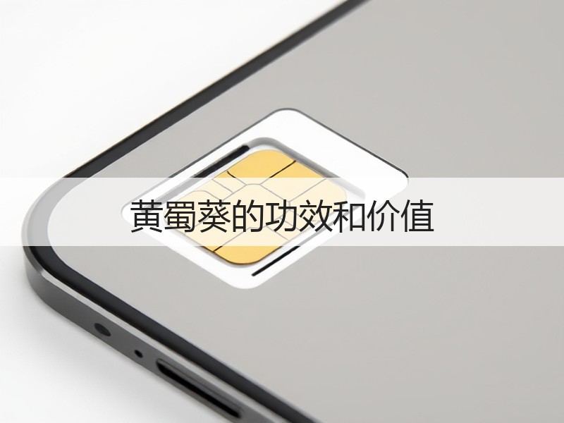 黄蜀葵的功效和价值